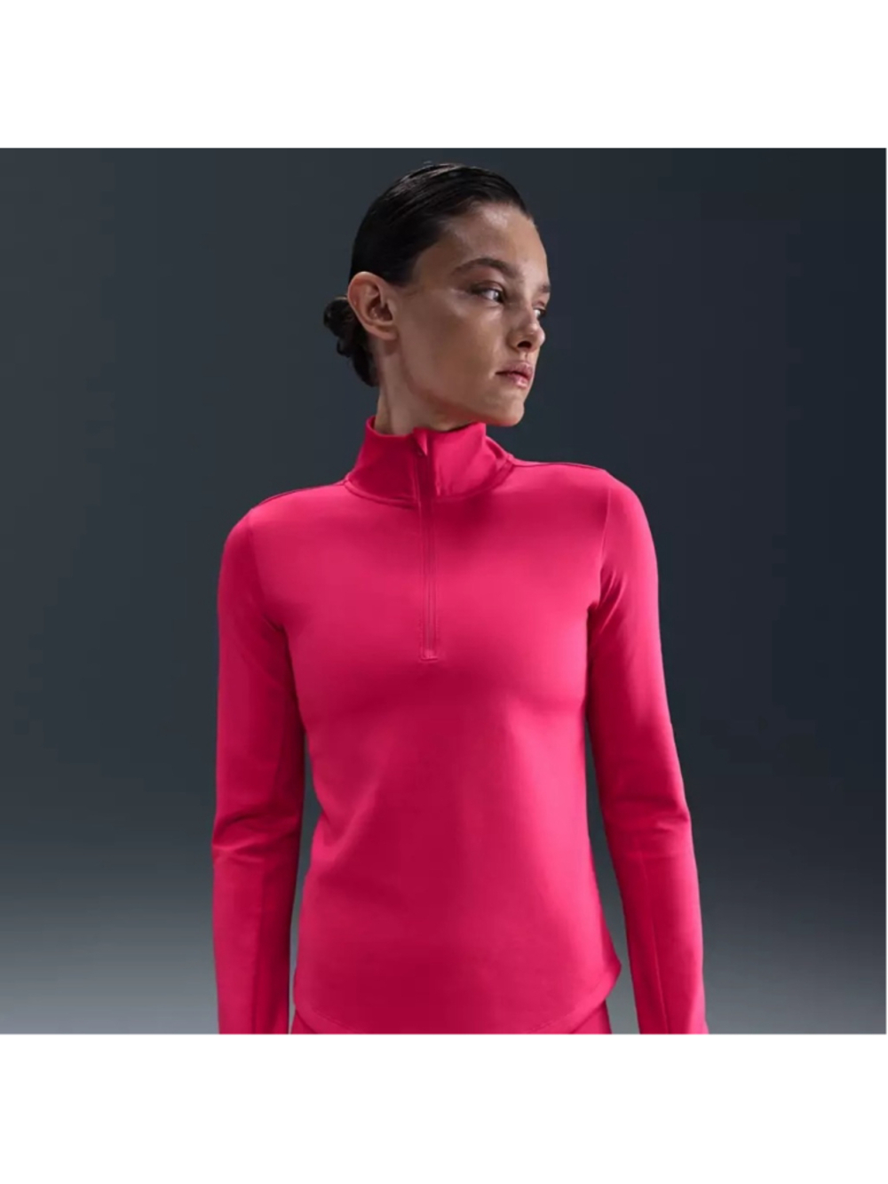 Women's Nike Pink therma fit Long Sleeve Training Tee M